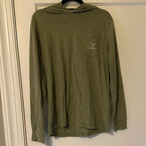 Vineyard Vines Men's Olive Hoodie